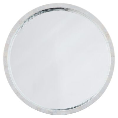Regina Andrew Mother of Pearl Round Wall Mirror 